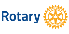 Rotary International logo and link